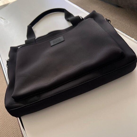 Dagne Dover Neoprene Laptop Tote – Black – Rare Discontinued Model - Picture 5 of 9
